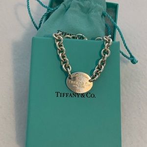 Tiffany Oval Tag Bracelet 925